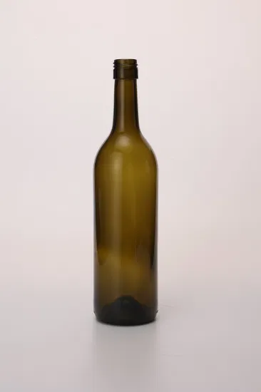 500 мл 750 мл 1 литр уникальная античная темно-светло-зеленая бордо бордовая стеклянная бутылка для вина бутылка шампанского игристого вина